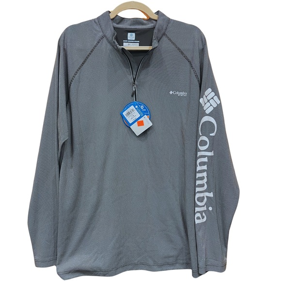 Columbia Other - Columbia PFG 1/4 Zip Long Sleeve Shirt Large NWT Cooling Outdoor Fishing SPF